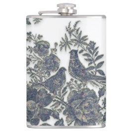 Fjäderämnen i blommor fickplunta