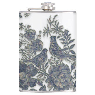 Fjäderämnen i blommor fickplunta