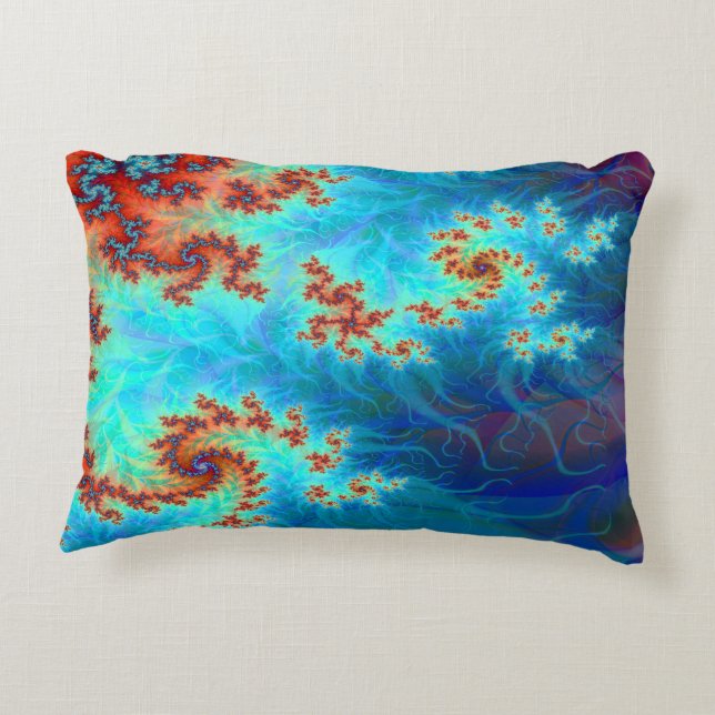 Fjäderande Vind Prydnadskudde (Baksidan)