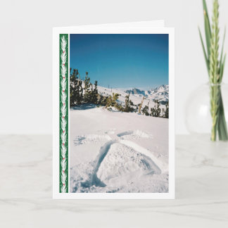 Fjäderängel Helgkort