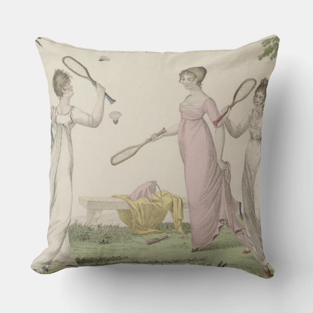 Fjäderbollen, plansch 11 från 'Le Bon Genre', 180 Kudde (Framsida)
