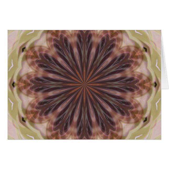 Fjädercirkel Hälsningskort (Framsidan Horizontal)