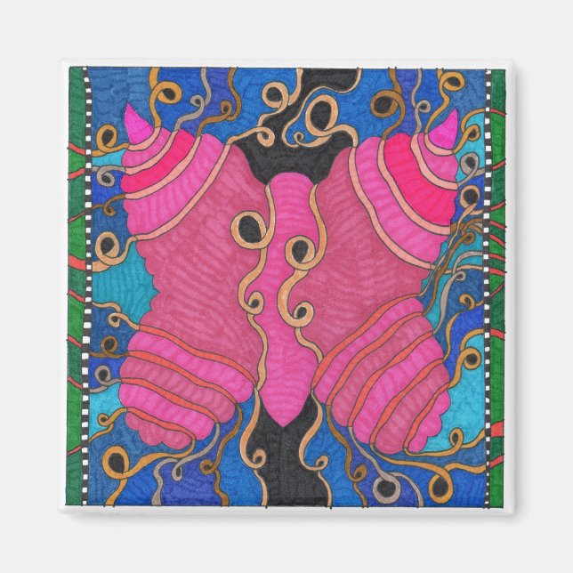 Fjäderfä1 Magnet (Framsidan)