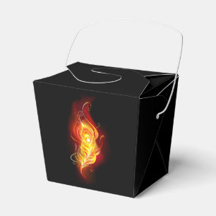 Fjäderfä av brandboskap presentaskar