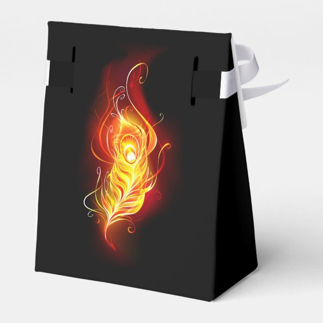 Fjäderfä av brandboskap presentaskar (Baksidan Sidan)