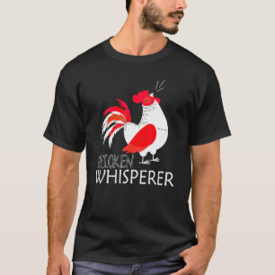 Fjäderfä Fågeluppfödning Djurets kyckling Whispere T Shirt