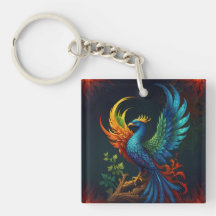 Fjäderfä Fenix Bird Mönster