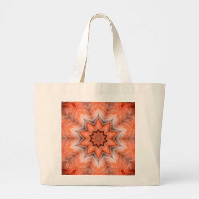 Fjäderfä Frenzy Tote Bag Jumbo Tygkasse (Framsidan)