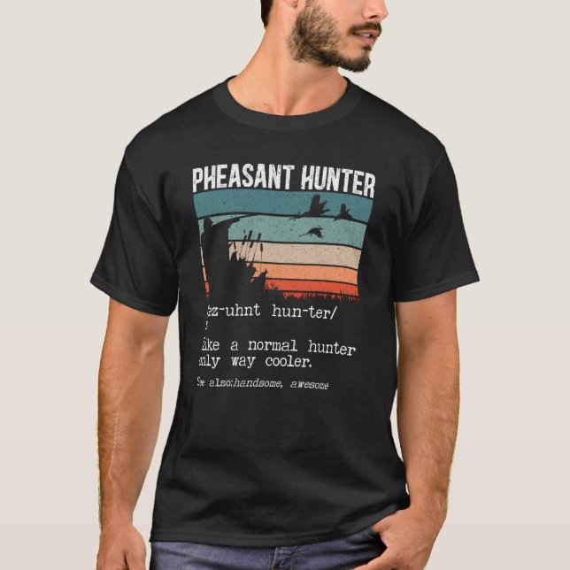 Fjäderfä Hjälldefinition Fjäderjakt H T Shirt (Framsida)