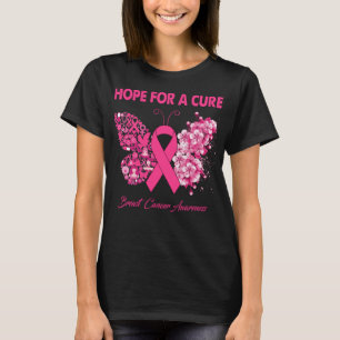 Fjäderfä hopp om en ren bröstcancerattack t shirt