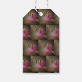 Fjäderfä i Garden Gift-Märkrna Presentetikett