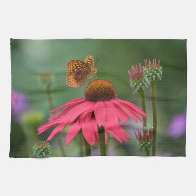 Fjäderfä i konfekt kökshandduk (Horisontell)