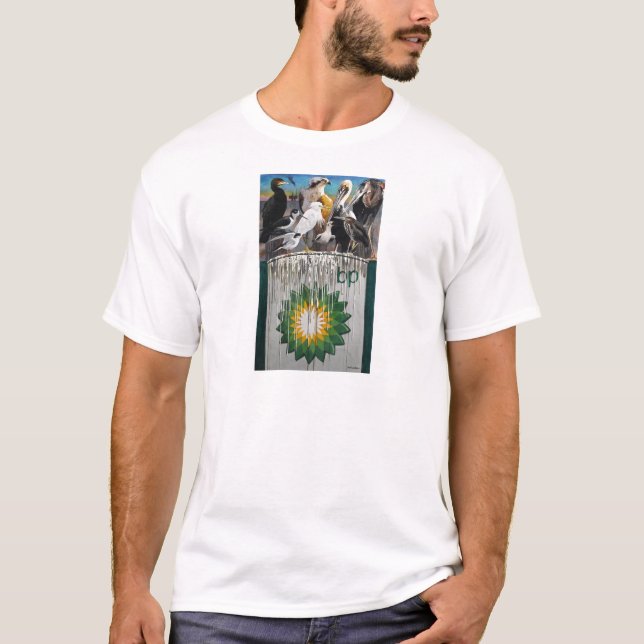 Fjäderfä konst för språkoljakatastrof tröja (Framsida)