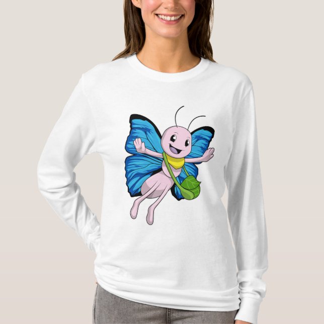 Fjäderfä med handväska t shirt (Framsida)