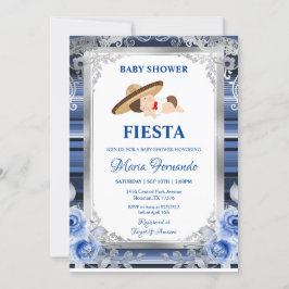 Fjäderfä Mexikanska babyskor Fiesta  Inbjudningar