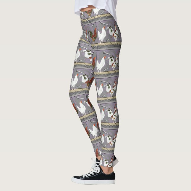 Fjäderfä Painter Leggings (Vänster)