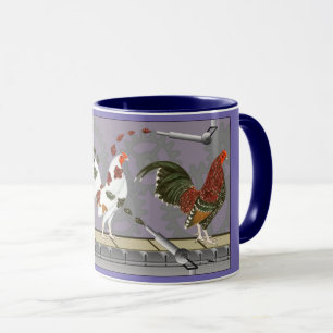 Fjäderfä Painter Mugg