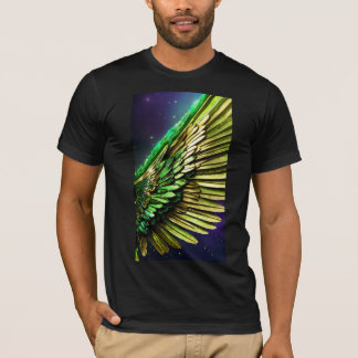 Fjäderfä: Peacock-Inspired T-Shirt. T Shirt