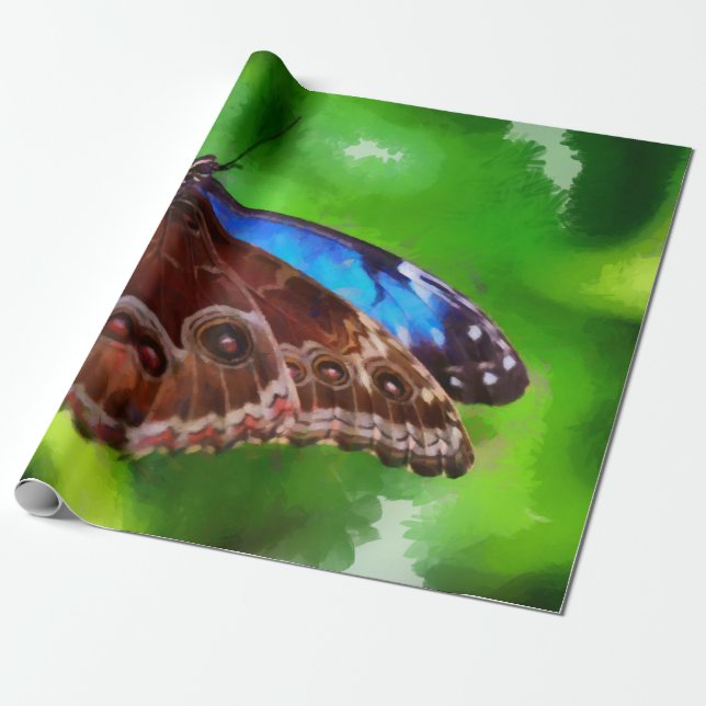 Fjäderfä Presentpapper (Utrullad)