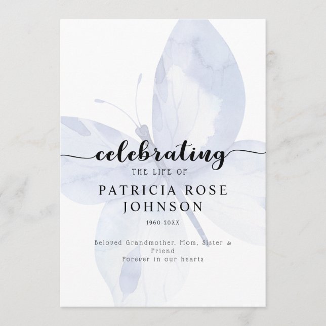 Fjäderfä som firar begravningsprogrammets livsläng program (Framsida)