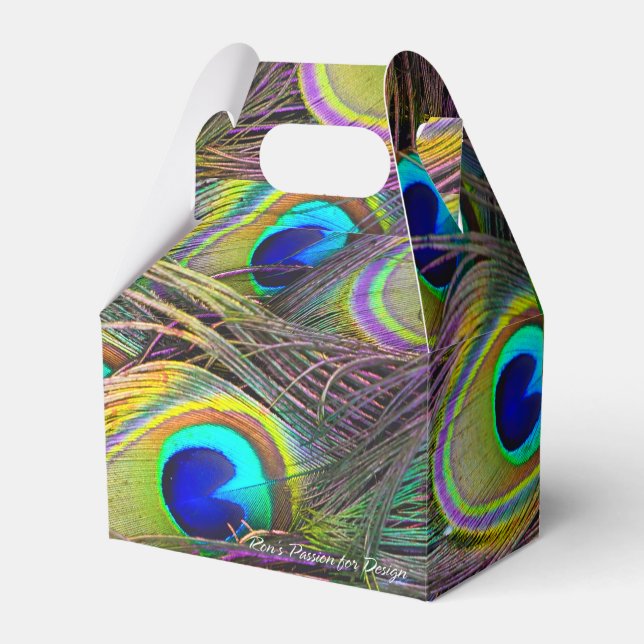 Fjäderfädjur 5 presentaskar (Framsidan Sidan)