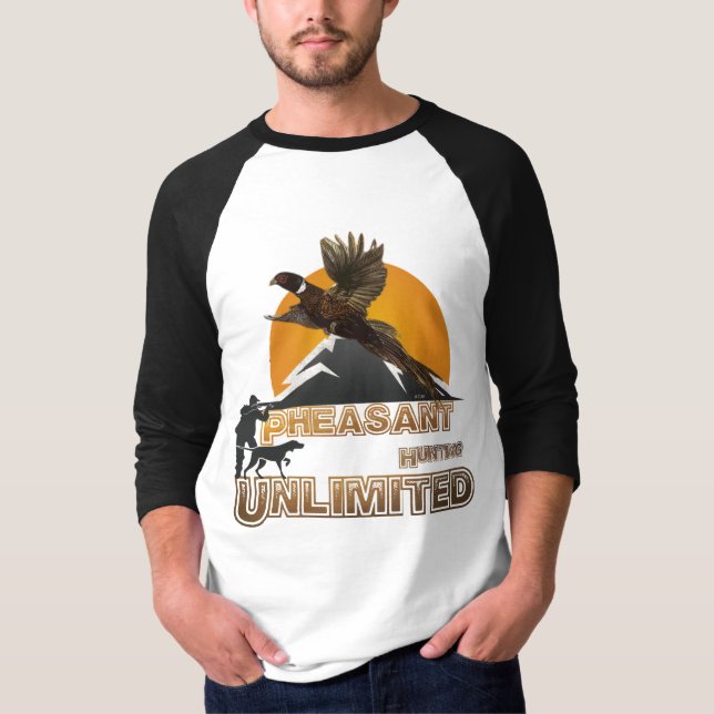 Fjäderfäjning obegränsat t shirt (Framsida)