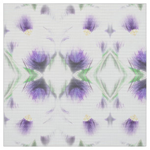 Fjäderfändig vit Crocus Tyg