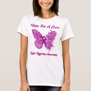 Fjäderfänga hopp om en ren cystisk Hygroma-medvete T Shirt