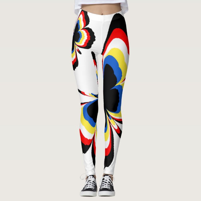 Fjäderfänga Leggings (Framsida)