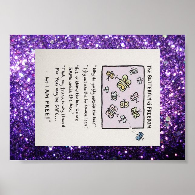 Fjäderfänga Poster (Framsidan)