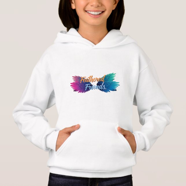 Fjäderfänga vänner t shirt (Framsida)