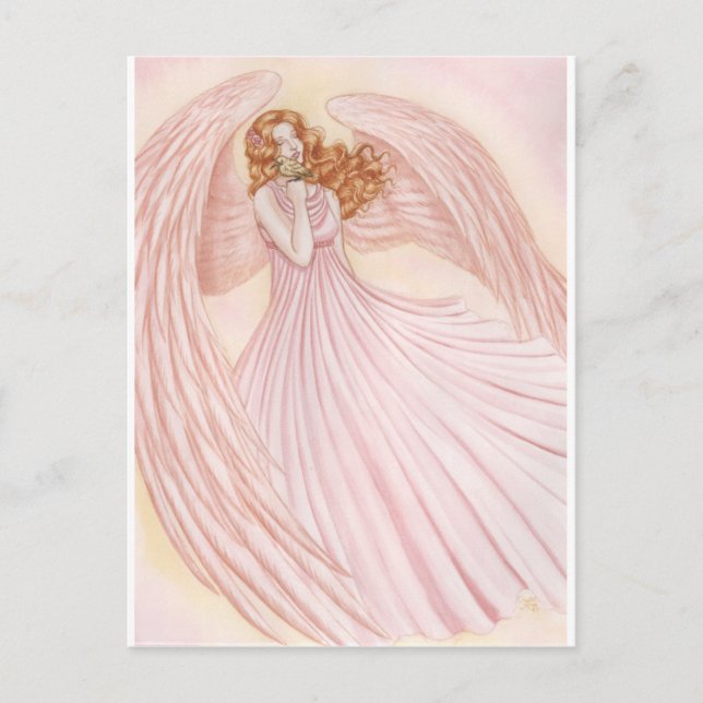 Fjäderfänga vänner vykort (Framsida)