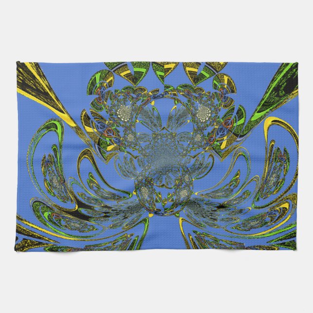 Fjäderfisk Kökshandduk (Horisontell)