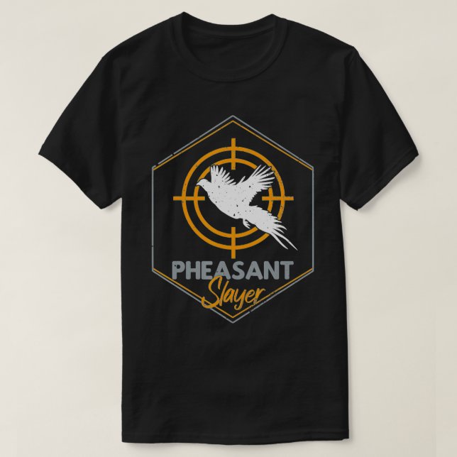 Fjäderfjälljakt på ferande fågeljakt Shootin T Shirt (Design framsida)