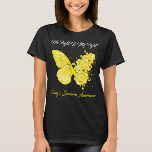 Fjäderfluga hans kamp är min kamp Ewing Sarcoma T Shirt