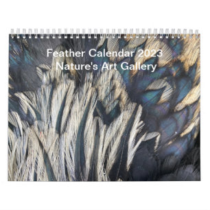 Fjäderkalender 2023: Naturens konstgalleri Kalender