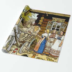 “Fjädern Finist” av Ivan Bilibin Presentpapper