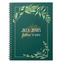 Fjäderpenna och läder Ram i Grönten Spruce