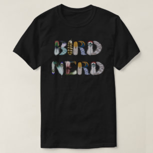 Fjäderstilsort: FågelNerd T Shirt