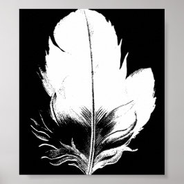 Fjäderutskrift Poster