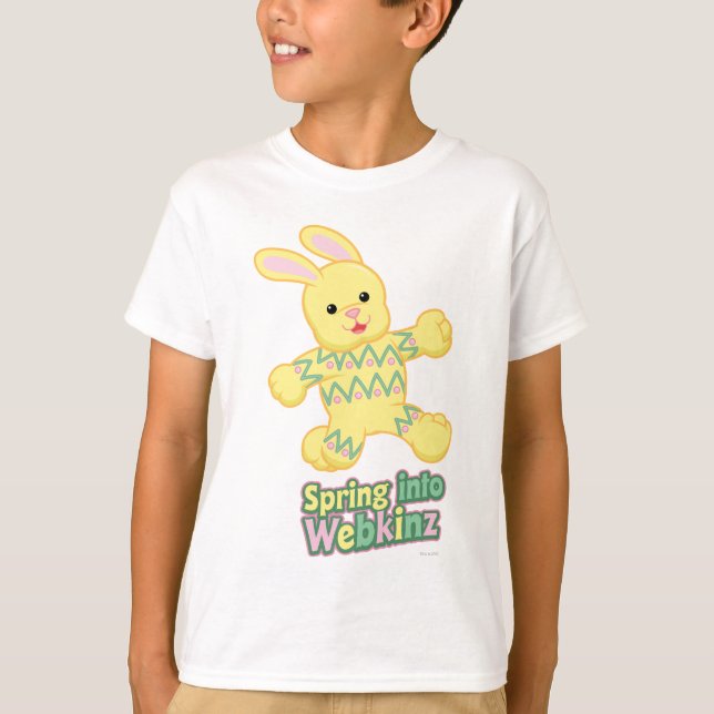 Fjädra in i Webkinz! T-shirt (Framsida)