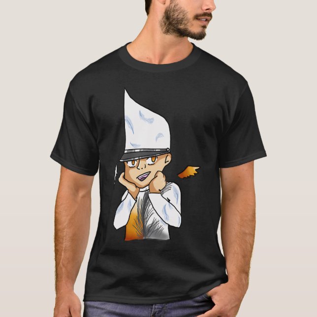 Fjädrad Av Eld T Shirt (Framsida)