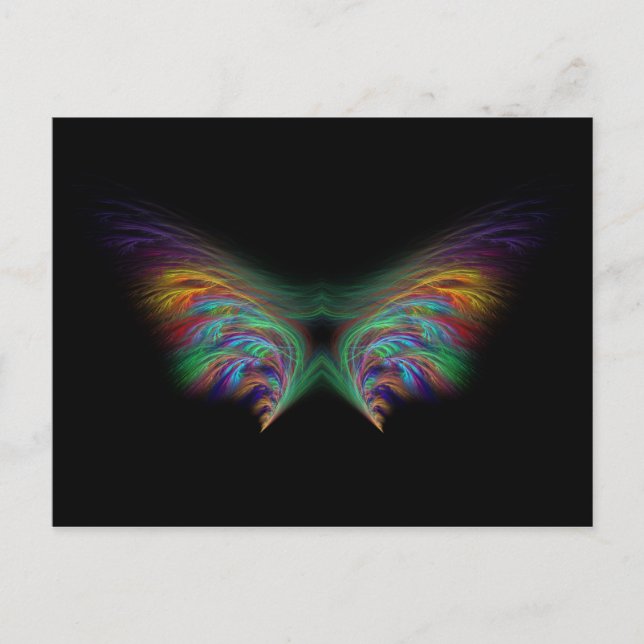 Fjädrar 2 vykort (Framsida)