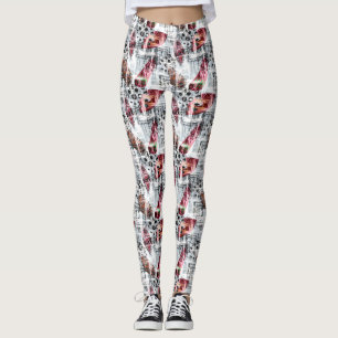 Fjädrar, etniska. leggings