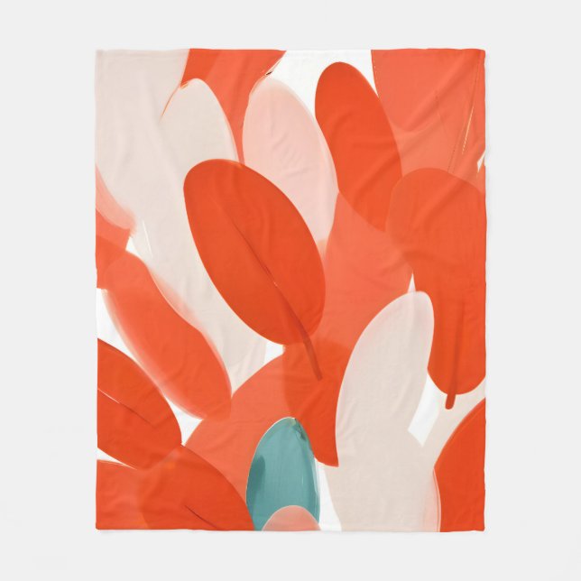 Fjädrar från olika fåglar samlas fleecefilt (Framsidan)