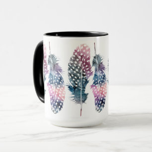 "Fjädrar" Kaffe Mugg