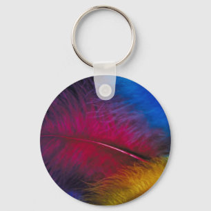 Fjädrar KeyChain Nyckelring