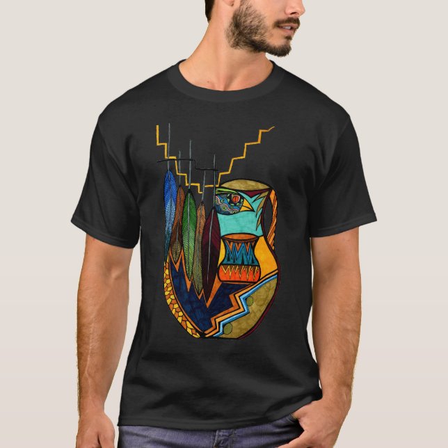 Fjädrar & krukaande tee (Framsida)