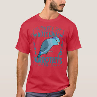 Fjädrar och Joy Parrotlet T Shirt