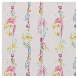 Fjädrar och konfektyr av pärlor tyg